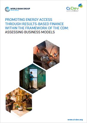 Promoting Energy Access through Results-Based Finance within the Framework of the CDM