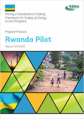 A Program Protocol for the Standardized Crediting Framework Pilot in Rwanda