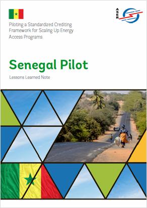 Lessons Learned Note for the Standardized Crediting Framework Pilot in Senegal