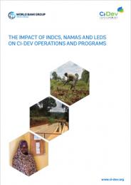 The Impact of INDCS, NAMAs and LEDS on Ci-Dev Operations and Programs